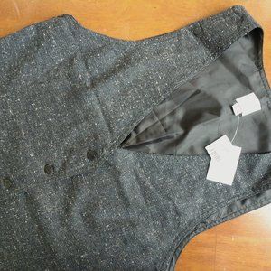 J. Jill charcoal vest M